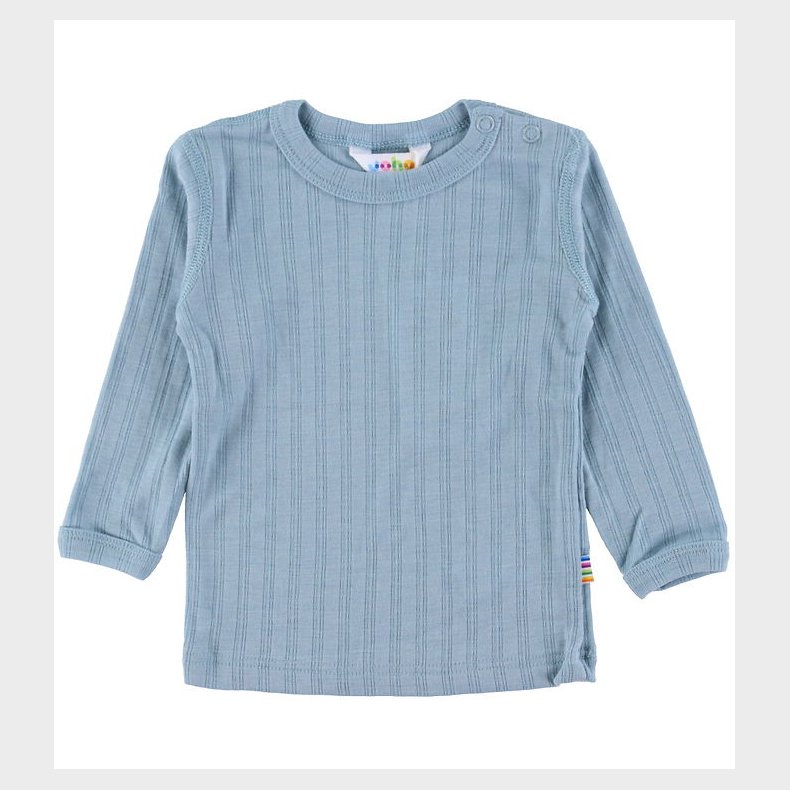 Joha Bluse - Uld/Silke - Stvet Bl