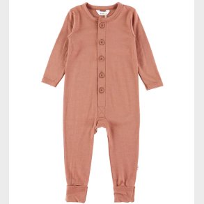 Joha Heldragt - Uld - Rd/Brun