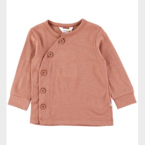 Joha Cardigan - Uld - Rd/Brun