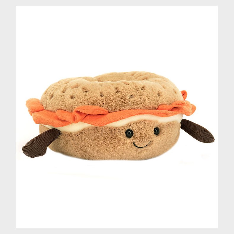 Jellycat Bamse - 14x7 cm - Amuseables Bagel