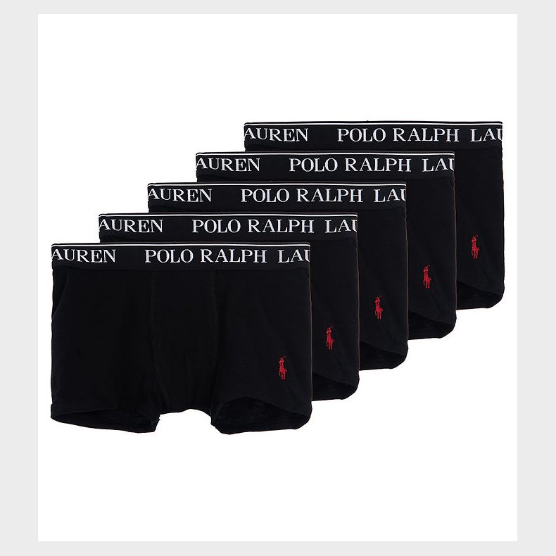 Polo Ralph Lauren Boxershorts - 5-pak - Sort