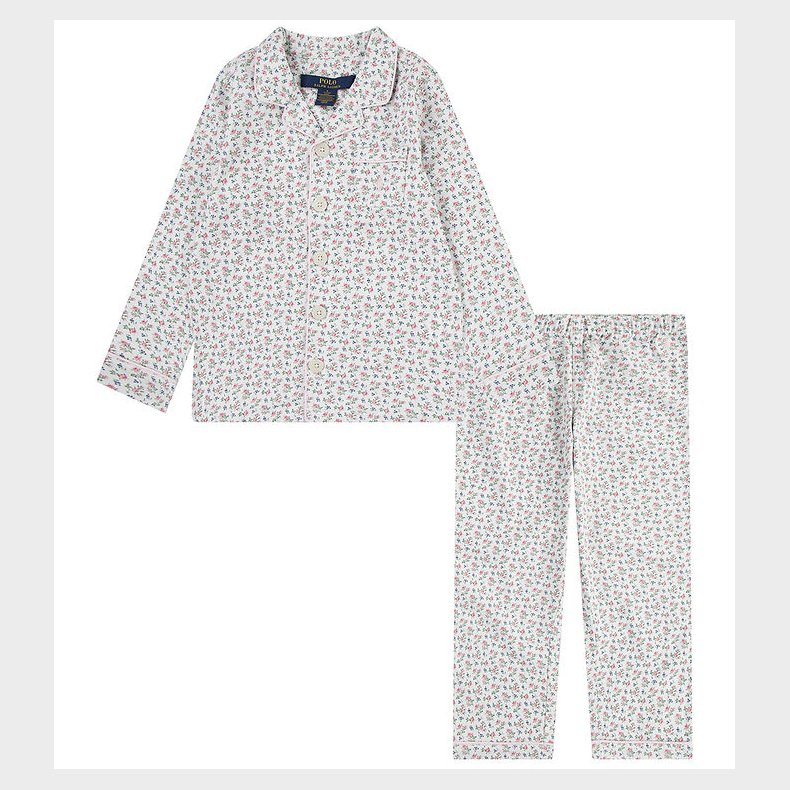 Polo Ralph Lauren Nattj - Cloud Dancer/Rosa m. Blomster