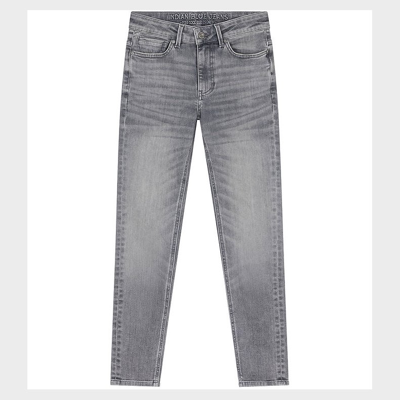 Indian Blue Jeans Jeans - Tapered Fit - Light Grey Denim