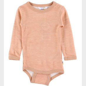 Joha Body l/ - Uld/Bambus - Fersken