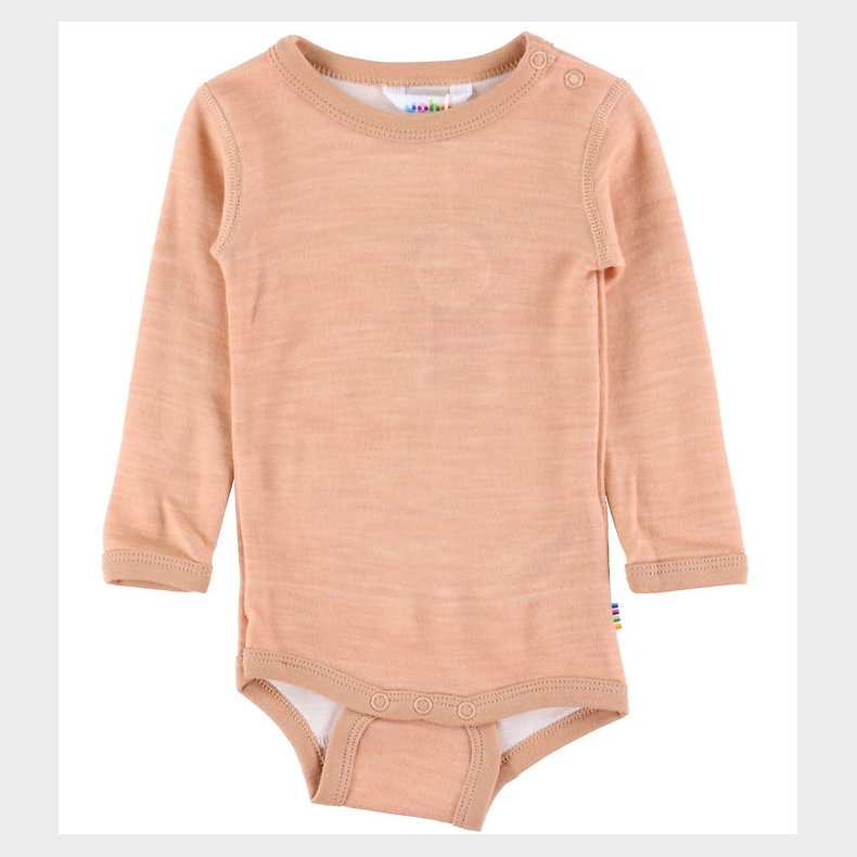 Joha Body l/ - Uld/Bambus - Fersken
