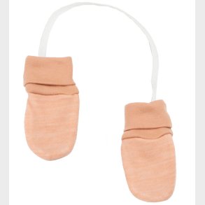 Joha Luffer - Uld/Bambus - 2-Lags - Fersken