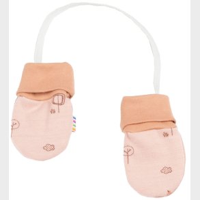 Joha Luffer - Uld/Bambus - 2-Lags - Fersken