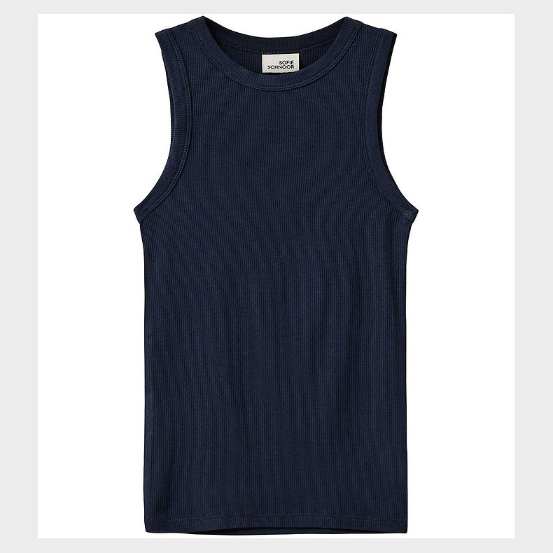 Sofie Schnoor Top - Rib - Jullie - Navy Blue