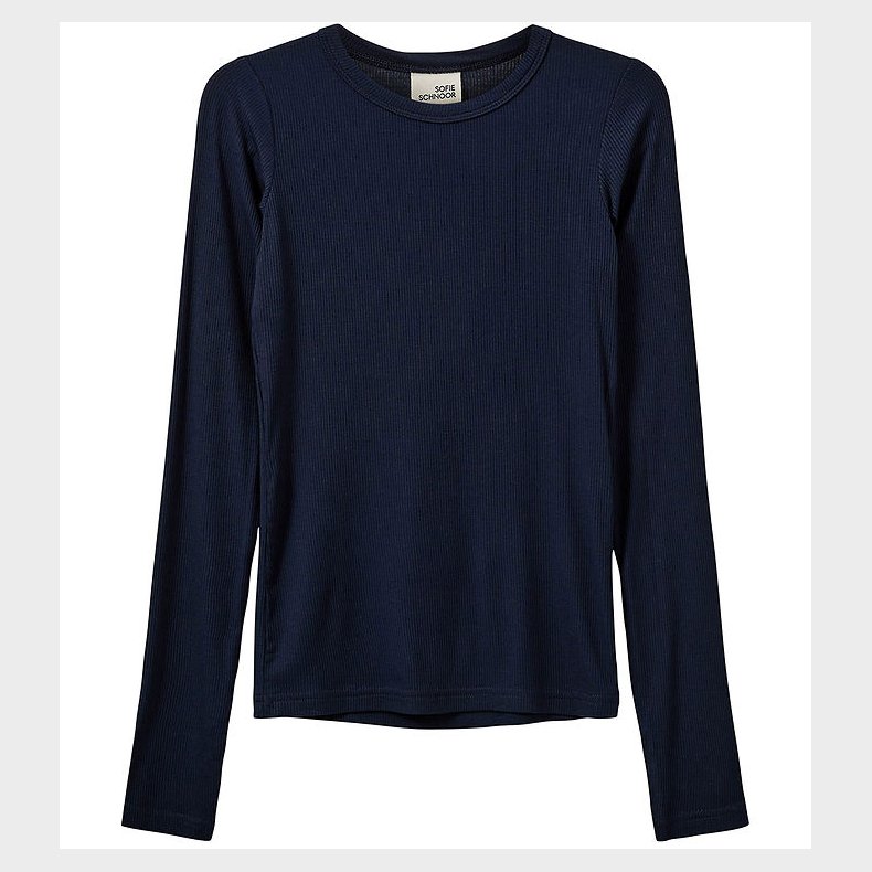 Sofie Schnoor Bluse - Rib - Petricia - Navy Blue