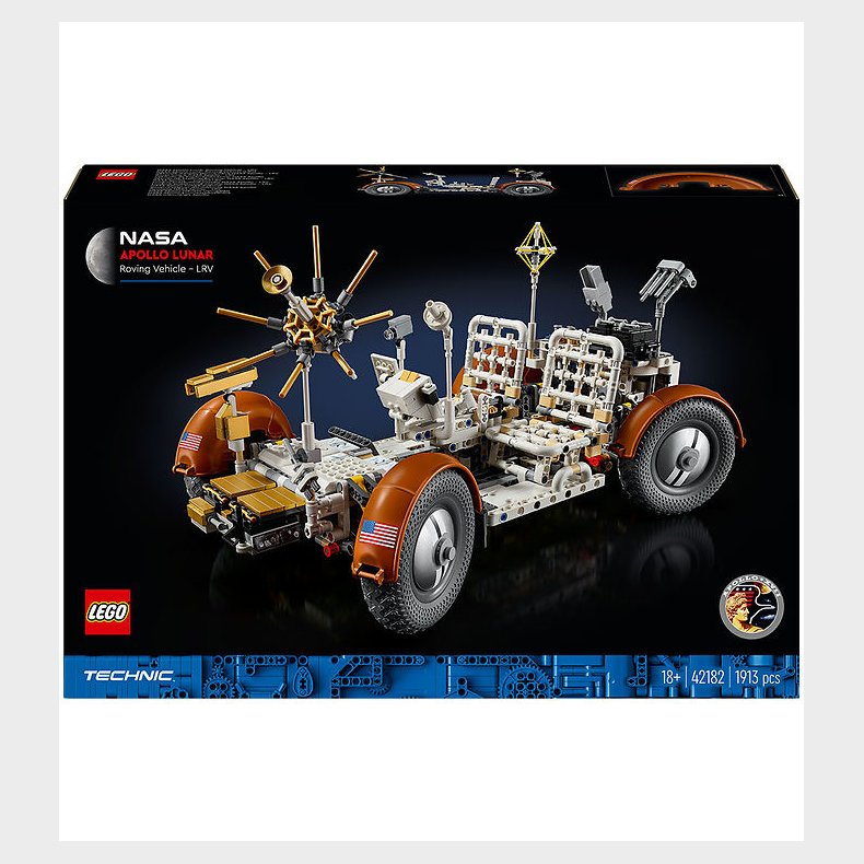 LEGO Technic - NASA Apollo-mnebil - LRV 42182 - 1913 Dele