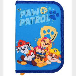 Paw Patrol Penalhus m. Indhold - Bl� m. Print