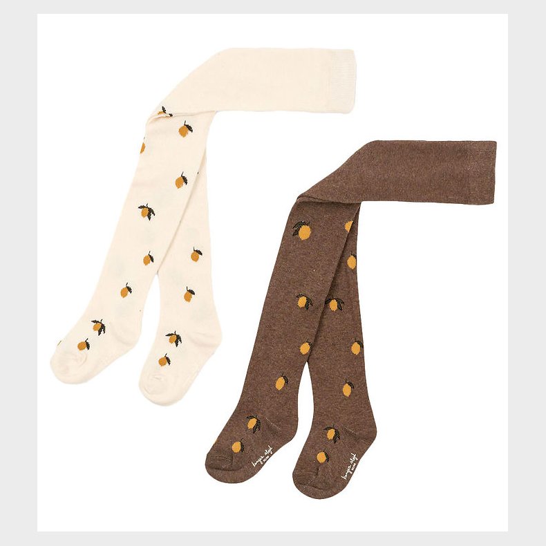 Konges Sljd Strmpebukser - 2-pak - Lemon