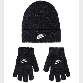 Nike Hue/Handsker - Strik - Sort m. Glimmer