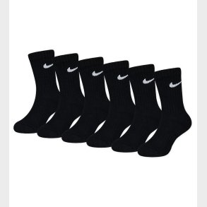 Nike Strmper - Cushioned - Dri-Fit - 6-pak - Sort