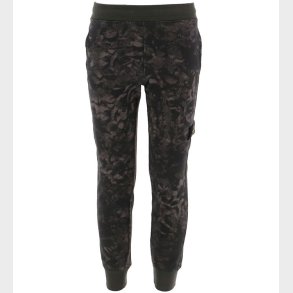 Stone Island Sweatpants - Sortmeleret