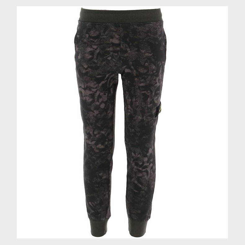 Stone Island Sweatpants - Sortmeleret