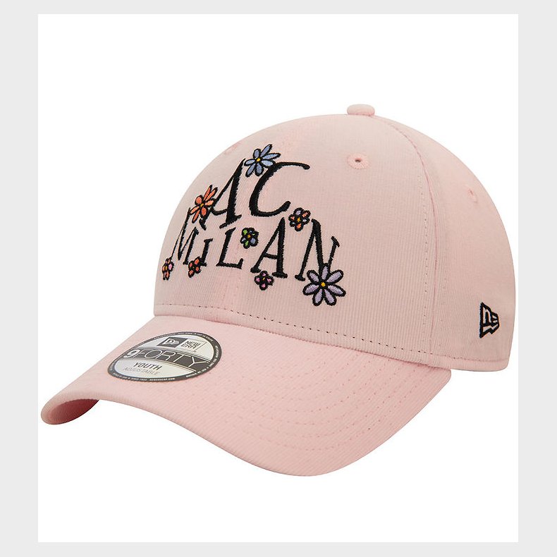 New Era Kasket - 9Forty - AC Milan - Pastel Pink