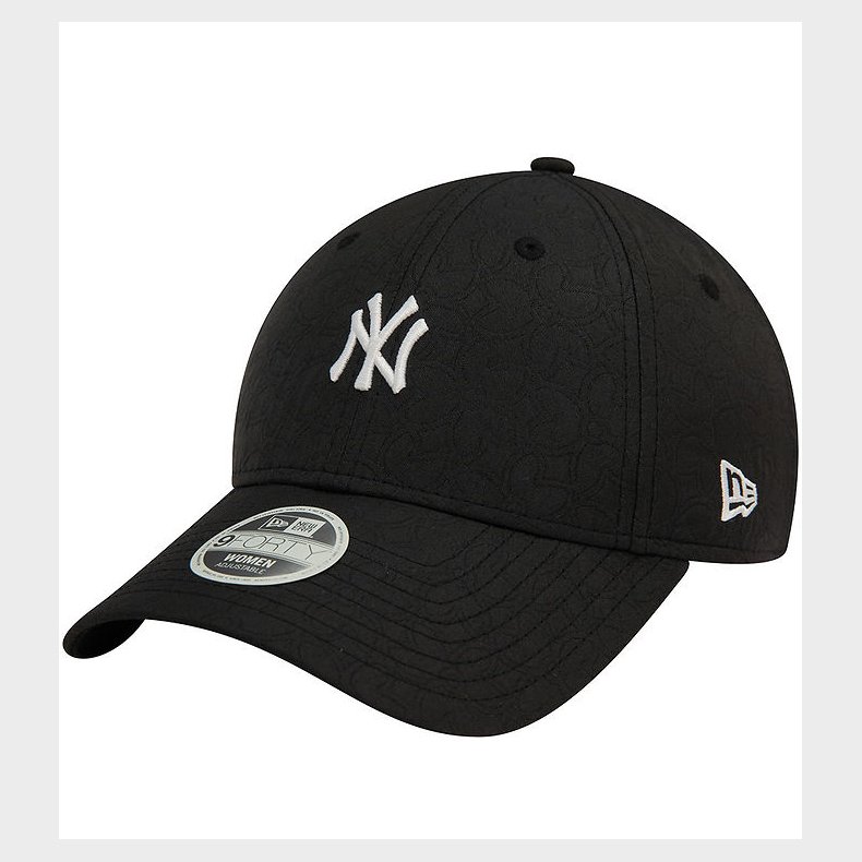 New Era Kasket - 9Forty - New York Yankees - Sort/Hvid