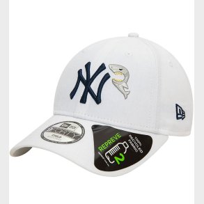 New Era Kasket - 9Forty - Apple - New York Yankees - Hvid/Sort