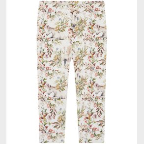 Hust and Claire Leggings - Lisa - Oat Milk m. Enhjrninge