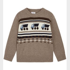 Hust and Claire Bluse - Strik - Pelle - Beaver m. Lanstbiler