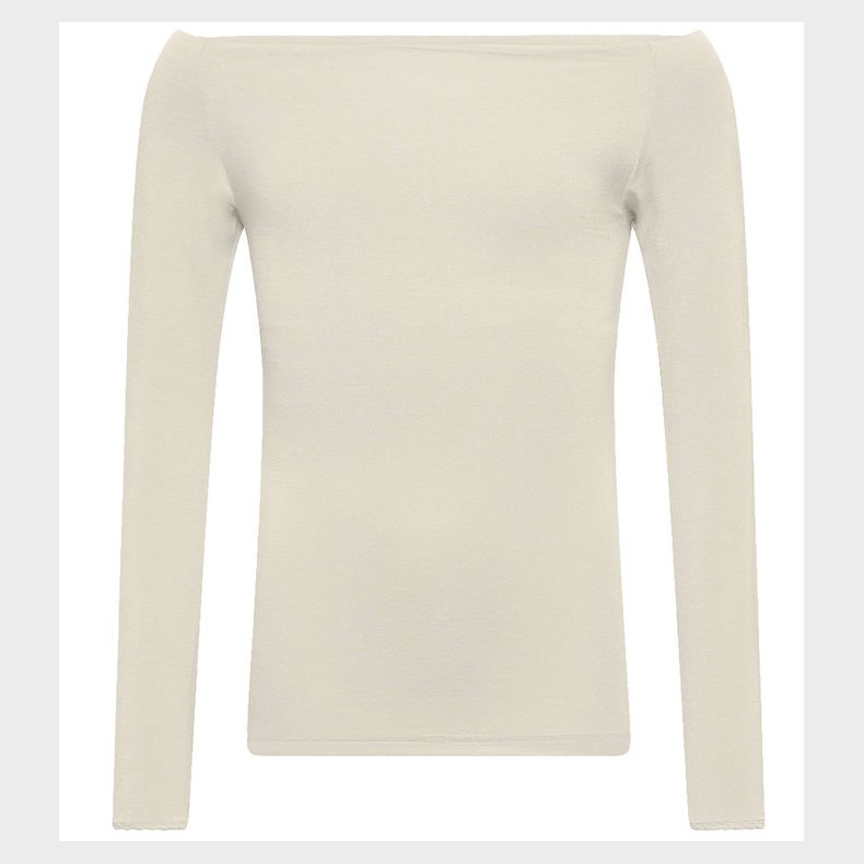 Rosemunde Bluse - Off Shoulder - Viscose - Ivory