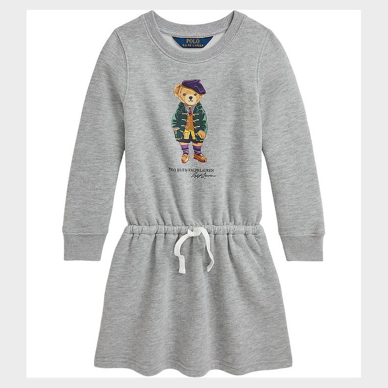 Polo Ralph Lauren Sweatkjole - Gr�meleret m. Bamse