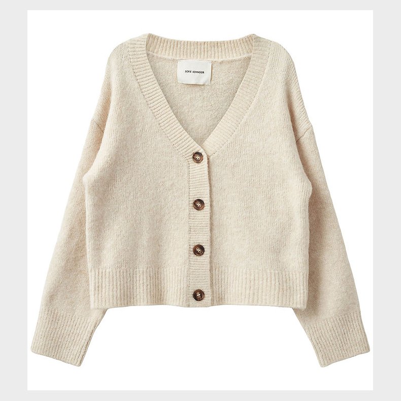 Sofie Schnoor Cardigan - Strik - Leva - Off White