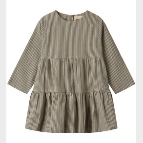 Wheat Kjole - Sophie - Blue Green Stripe