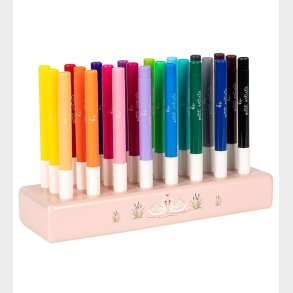 Konges Sljd Tuscher i Trklods - 24 stk. - Mizum Big