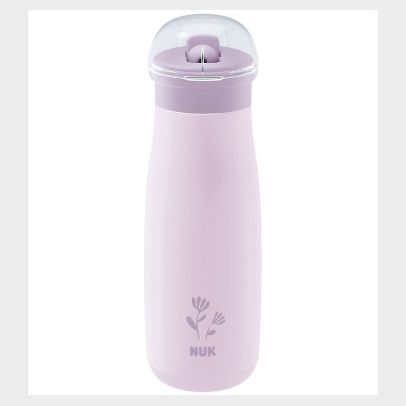 Nuk Drikkedunk m. Suger�r - Mini-Me Flip - 500 ml - St�l - Flowe