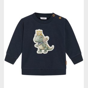 Hust and Claire Sweatshirt - Sofus - Navy m. Dyr