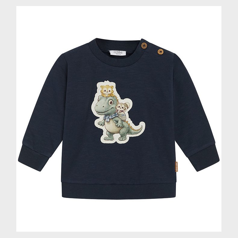 Hust and Claire Sweatshirt - Sofus - Navy m. Dyr