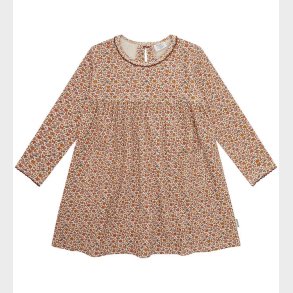 Hust and Claire Kjole - Vaflet - Dilay - Oat Milk m. Blomster