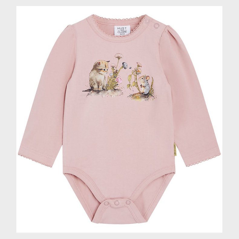 Hust and Claire Body l/� - Bernice - Dusty Rose m. Glimmer