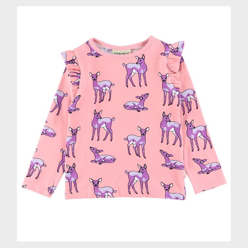 Smfolk Bluse - Bridal Rose