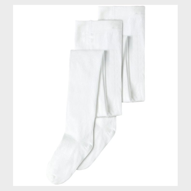 Name It Strmpebukser - Noos - NknPantyhose - 2-pak - Bright Whi