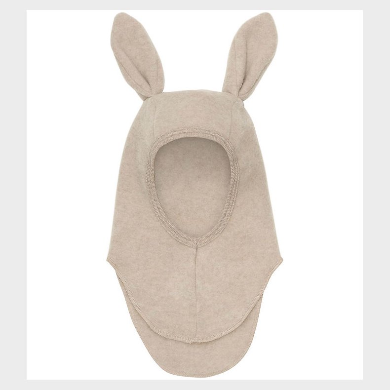 Huttelihut Elefanthue - Uldfleece - 1-lags - Camel Melange m. �r