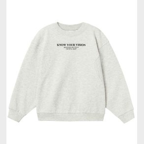 Name It Sweatshirt - NkfNakonni - Light Grey Melange