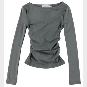 Hound Bluse - Wrincle Top - Grey
