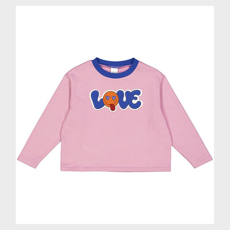 Freds World Sweatshirt - Heart - Pink Haze