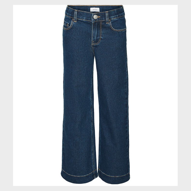 Vero Moda Girl Jeans - Wide - VmDaisy - Dark Blue Denim