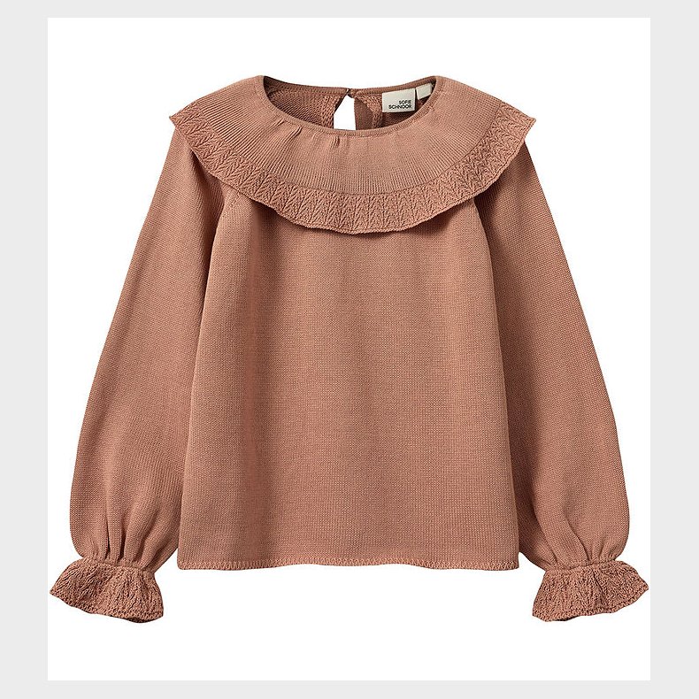 Sofie Schnoor Bluse - Strik - Rosy Brown