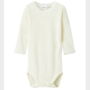 Name It Body l/ - Noos - Uld - NbfWang - Snow White m. Hulmnst