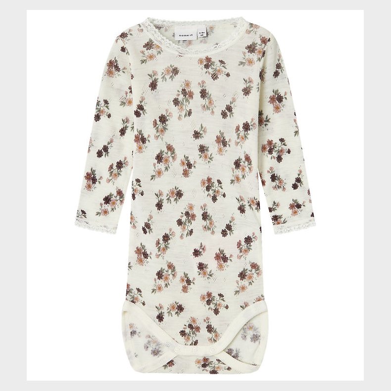 Name It Body l/ - Uld - Noos - NbfWang - Snow White m. Hulmnst