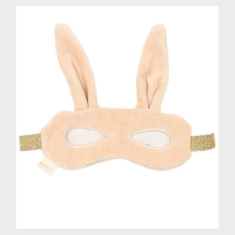 Fabelab Udkldning - Animal Mask - Bunny - Dusty Rose