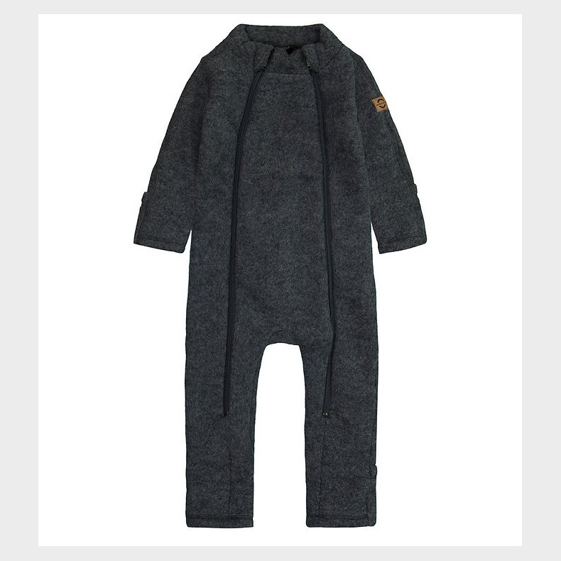 Mikk-Line Kredragt - Uld - Anthracite Melange