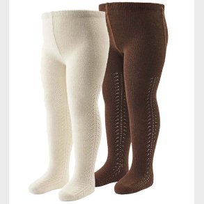 Msli Strmpebukser - Lace - Bark/Balsam Cream