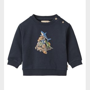 Wheat Sweatshirt - Billy - Navy