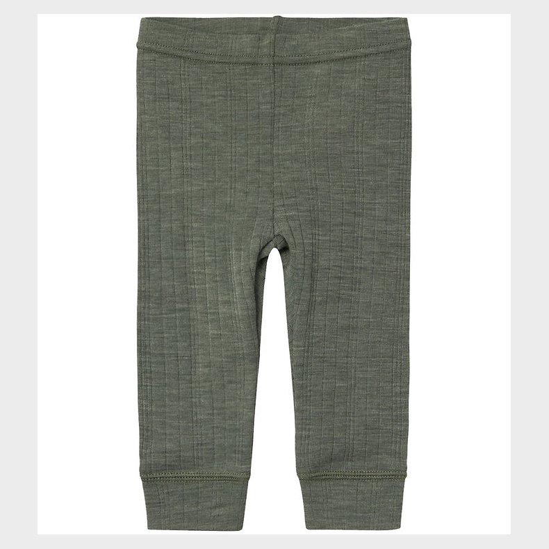 Name It Leggings - Uld - Noos - NbmWang - Mulled Basil